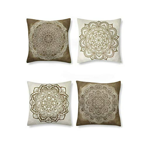 18'' Bohemia cotton linen pillow case cover sofa waist cushion cover Home Decor